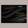 50 Pz Coperchi Contenitore Oro Nero 2 Porzioni Eclipse 221x168H45mm PL221112 [9ce44b62]