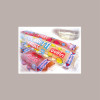 5x10 Pz (5x420 Ml) Polaretti Ghiaccioli Pronti da Gelare Fruit Girl Dolfin [3899934e]