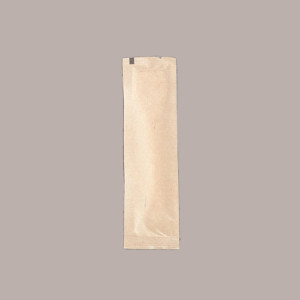200 Pz Palettina Biodegradabile PLA Beige Imbustate Carta in Box