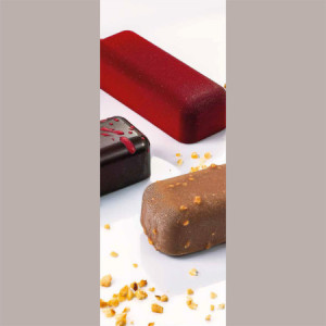 1 Pz Espositore Vetrina Orizzontale per Ghiaccioli Stecchi Gelato 24 Fori 36x25H5cm [ac671601]