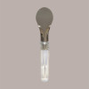 Spatola Acciaio con Manico Policarbonato Trasparente Ideale per Gelato 26cm [c320c18d]