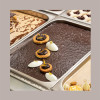 Bacinella Vaschetta Acciaio Inox Gastronomica Ideale per Gelato 360x165x120mm [04fb34c1]