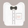 100 Pz Bavaglio BIG Monouso Bianco Grafica Papillon Tessuto Tnt 43x46cm [0ccf1e97]