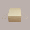 5 Pz Scatola per Confezioni Regalo Porta Colomba di Pasqua 500g in Carta Avana Segreto con Cordini 210x270H120mm [4c38c040]