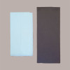 125 Pezzi Buste Portaposate Carta Paglia Grigio Tovagliolo 40x40 [b8a74165]