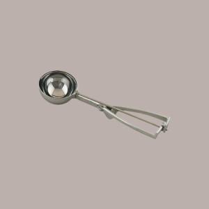 Porzionatore a Molla per Palline Gelato in Acciaio Dm38mm Martellato [e20aa826]