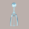 Porzionatore a Molla per Palline Gelato in Acciaio Dm44mm Martellato [b915c554]