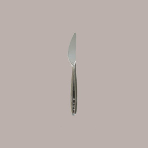 50 Pz Coltelli Rigidi Trasparenti Monouso Posate in PS cm19 [ffe49738]