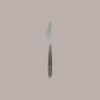 50 Pz Coltelli Rigidi Trasparenti Monouso Posate in PS cm19 [ffe49738]