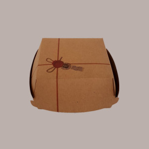 100 Pz Porta Panino Carta Avana Grande 150x100h70 Ceralacca [25c92829]