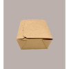 60 Pz Box Contenitore Grande in Carta Avana per Fast Food 195x140H45mm [4a339765]