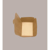 60 Pz Box Contenitore Medio in Carta Avana per Fast Food 130x110H65 [07ea6dec]