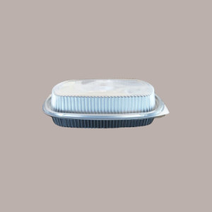 50 Pz Vaschetta Nera con Coperchio per Sushi 800 cc 285x185H35 [1d725b3e]