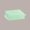 5 pz Scatola Trasparente Porta Uovo Cioccolato Pasqua Fondo Carta Verde 210x210H300mm [0bc5395e]