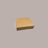 5 Pz Scatola Porta Uovo Cioccolato con Fondo in Carta Nature con Finestra Trasparente 180x180x290 mm [38921bc0]