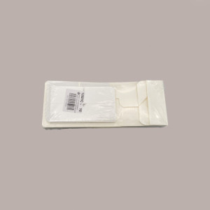 20 Pz Piccola Scatola con Finestra e Separatore Ideale per Confetti Carta Seta Bianco Pratica 100x100H40mm [1b0af294]