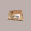 20 Pz Piccola Scatola con Cordino Ideale per Piccoli Articoli Regalo Carta Avana Grafica Cuore 50x50H50mm [46521a3f]