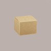 20 Pz Piccola Scatola Pieghevole in Cartoncino Avana ideale per Confetti Piccoli Regali 90x90H90mm [a79730e4]