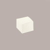 20 Pz Piccola Scatola Pieghevole in Cartoncino Seta Bianco ideale per Confetti Piccoli 90x90H90mm [185f2deb]