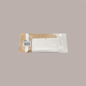 20 Pezzi Scatola con Finestra Fornita con Inserto Separatore Ideale per Confetti Grafica Avana 120x120H40mm [d6cfaec9]
