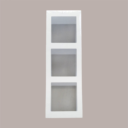 Stampo in Plastica 3 Monodosi per Biscotto Maxigel 70x100 mm [23ab802a]