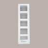 Stampo in Plastica 5 Monodosi per Biscotto Colombina 55x62 mm [b666d4fd]