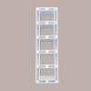 Stampo in Plastica 5 Monodosi per Biscotto Colombina 55x62 mm [6f4097f0]