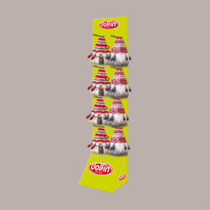 2 Pz Gnometto Peluche Fermaporta + Monete Cioccolato 45 g Dolfin [2180eff1]