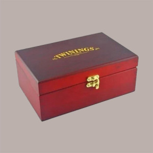 Scatola Legno 8 Scomparti + 80 Filtri Tè & Infusi Assortiti Twinings [4be128b8]