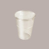 50 Pz Bicchiere PLA BIO 300cc con Coperchio Piatto Taglio Croce [df02b3d0]
