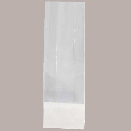 50 Pz Sacchetto Polipropilene Fondo Carta PLP 120+60H320mm [621dbe02]