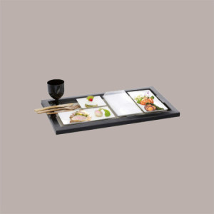 50 Pz Monoporzione Piatto Quadrato Komodo Finger Food in Polpa di Cellulosa Bio 90x90 mm [3a61b57c]