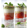 60 Pz Monoporzione Bijoux Tondo Alto Finger Food Plastica Trasparente 60cc [8be1377d]