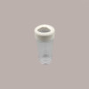 1 Pz Dosatore PS Trasparente con Tappo Bianco Ideale per Granelle PoloPlast [d0011a27]