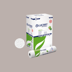 1 Rotolo Lenzuolino Medico 2 Veli H60mm x 80 Mt 216 Strappi LUCART