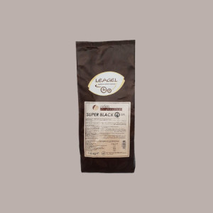1,6 Kg Preparato in Polvere Box Super Black Gusto Cioccolato Fondente Vegan Ok ideale per Gelato Leagel [35098a79]