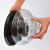 1 Pz Espositore Pops Stand per Cake Pops, Easy Pops e Finger Mini su Stecco Grafica Nera Dm 220H110mm [dce4884b]
