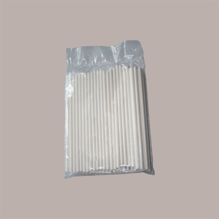 500 pz Bastoncini Bianchi Medi di Carta per EasyPop Dm 3,8H152 mm [55981420]