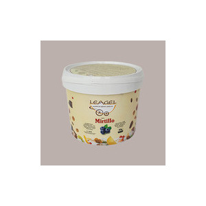 3,5 Kg Pasta Concentrata al Gusto Mirtillo ideale per Gelato Dolci Leagel