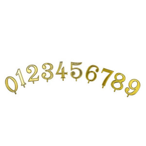 Valigetta per Decorazioni Torte Compleanno con Numeri Oro, Candeline Rosa e Base Candeline a Cuore Oro