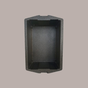 Cassa Termica Poliuretano Asporto GN4 Plus Nera 56x37H12