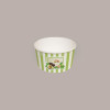 180 Pz Coppetta Gelato Carta 230cc Maxi Grafica Fruits&Stripes Verde Chiaro [37af5933]