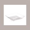 25 Pz Piatto Trasparente 500cc Vanity Riutilizzabile 160x160mm [8fab080b]