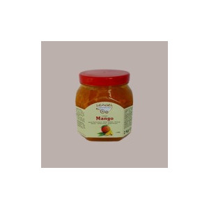 2 Kg Variegato Mango con Pezzi Salsa ideale per Gelato Yogurt Dolci Dessert Leagel [ad1b409e]