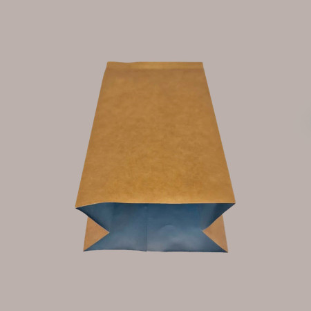 50 Pz Busta Sacchetto Sottovuoto Alluminio Kraft Avana 10+6H25cm [3835e129]