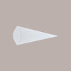 20 Pz Busta Cono Carta Grafica Seta Bianco Ideale per Confetti e Riso Sposi H190 mm [e4a8d350]