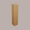 20 Pz Scatola Astuccio Porta 1 Bottiglia 250/500 ml Olio in Cartoncino Onda Avana Petit 55x55H240mm [53626f83]