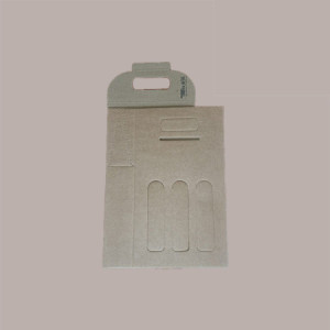 10 Pz Scatola Astuccio Porta 3 Bottiglie 500 ml Olio in Cartoncino Avana  Liscio 200x65H335mm [60dd610c]