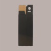 20 Pz Scatola Astuccio Porta 1 Bottiglia 750 ml Olio Vino in Cartoncino Ondulato Nero 90x90H345mm [43d2be73]