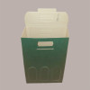 10 Pz Scatola Astuccio Porta 3 Bottiglie 750 ml Olio Vino in Cartoncino Onda Verde 270x90x385mm [fe28b0d4]